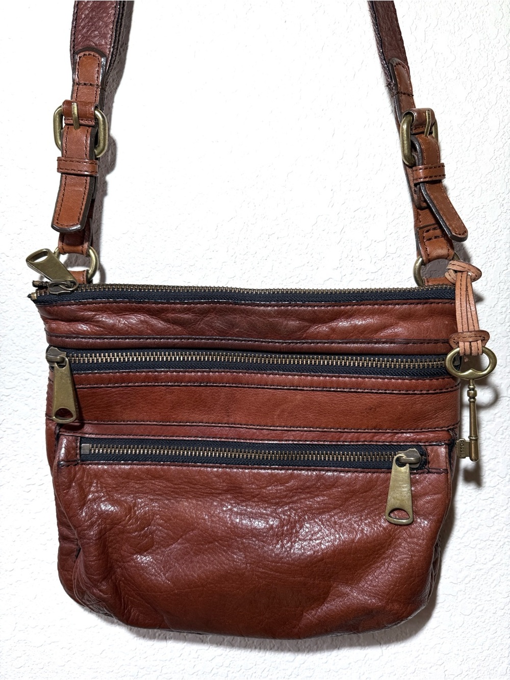 FOSSIL Leather Crossbody Bag